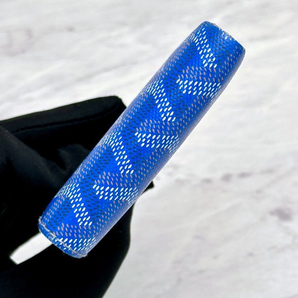 ❌❌❌ SOLD! ❌❌❌ GOYARD SKY BLUE VICTOIRE BI-FOLD WALLET - Picture 9 of 16